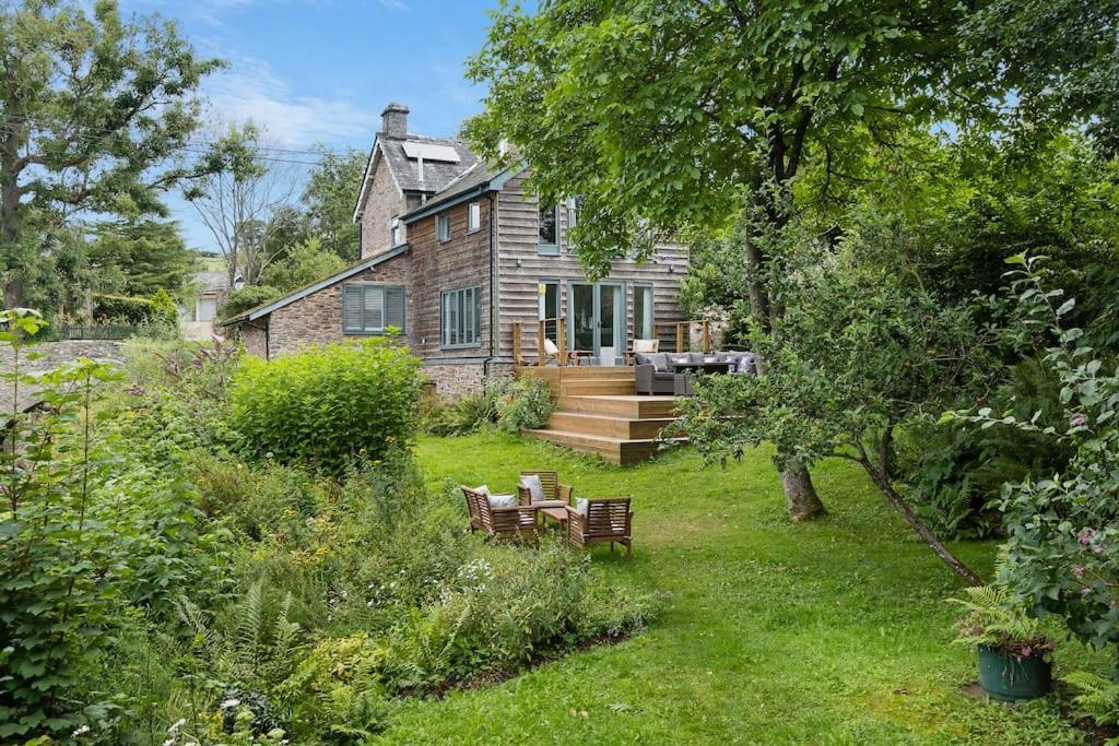 Luxury Cottage Near Hay-On-Wye Llanigon Luaran gambar